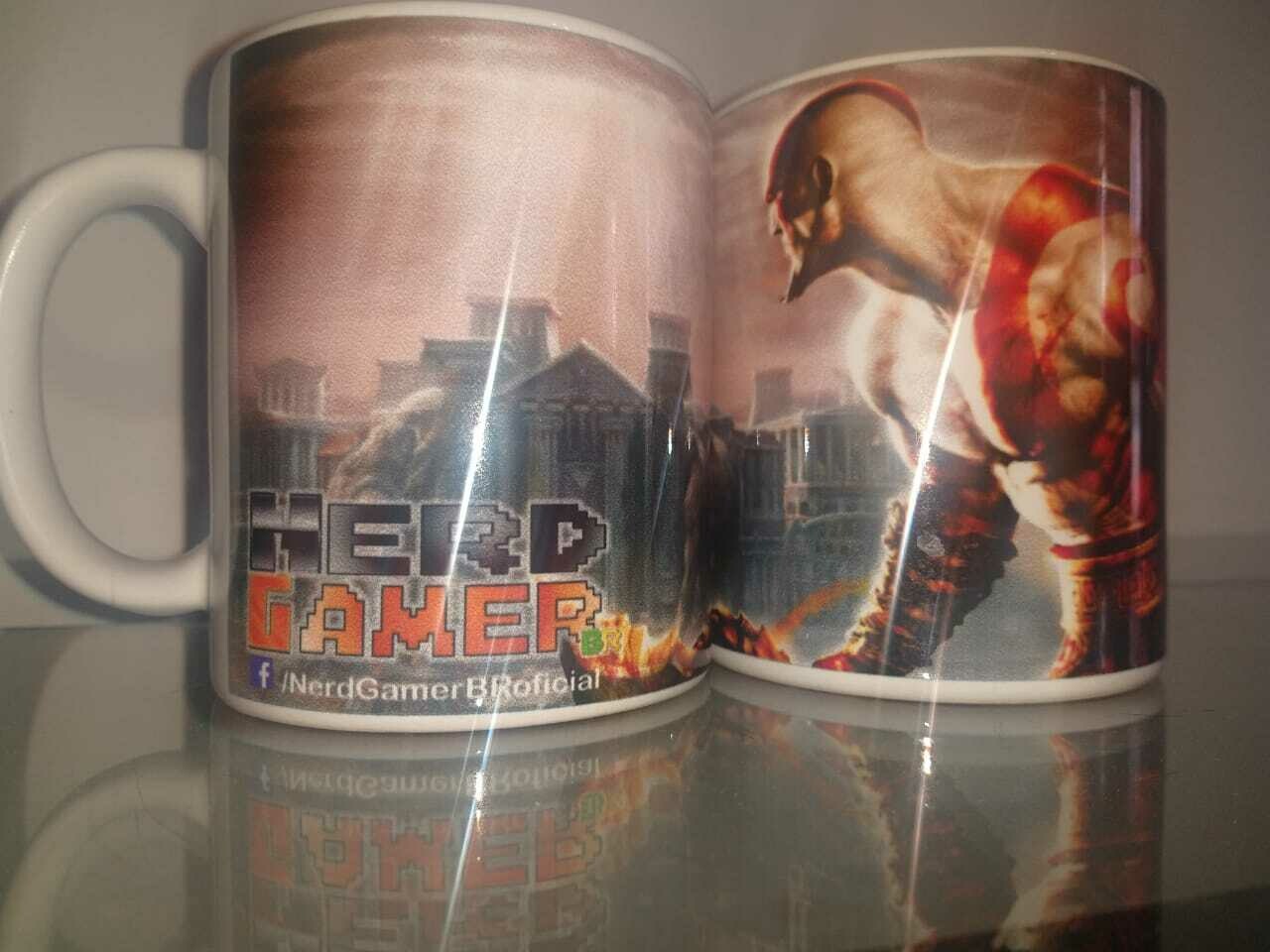 Caneca Nerd Gamer God of War