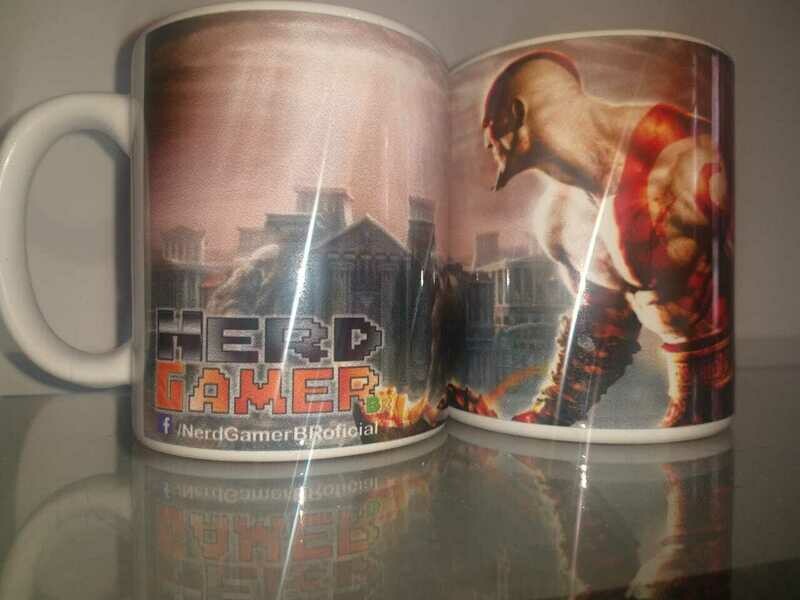Caneca Nerd Gamer God of War