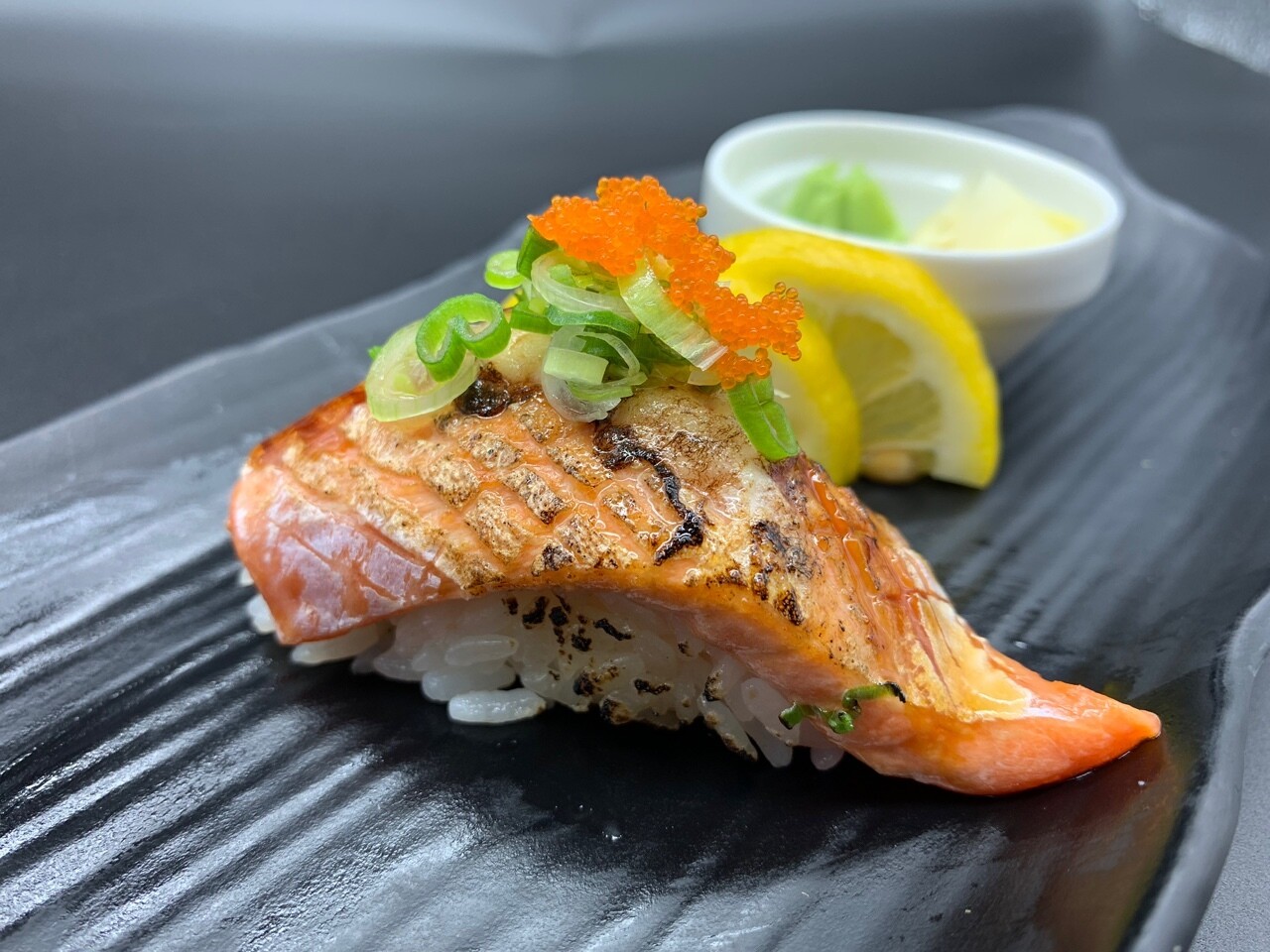 Sockeye Salmon Belly Aburi