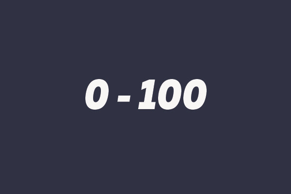 0 - 100