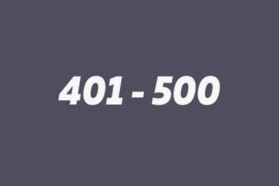 401 - 500