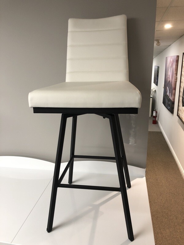 Stool, Swivel, Leather Like