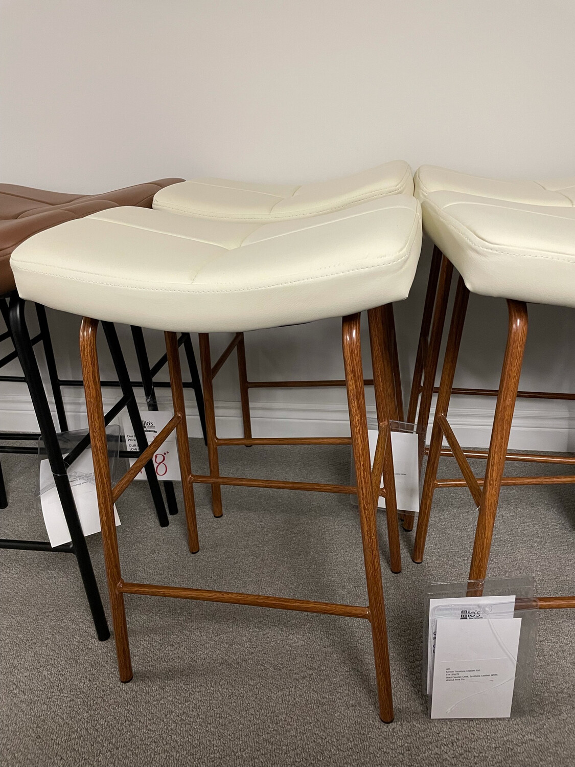 Stool, Leather Like
