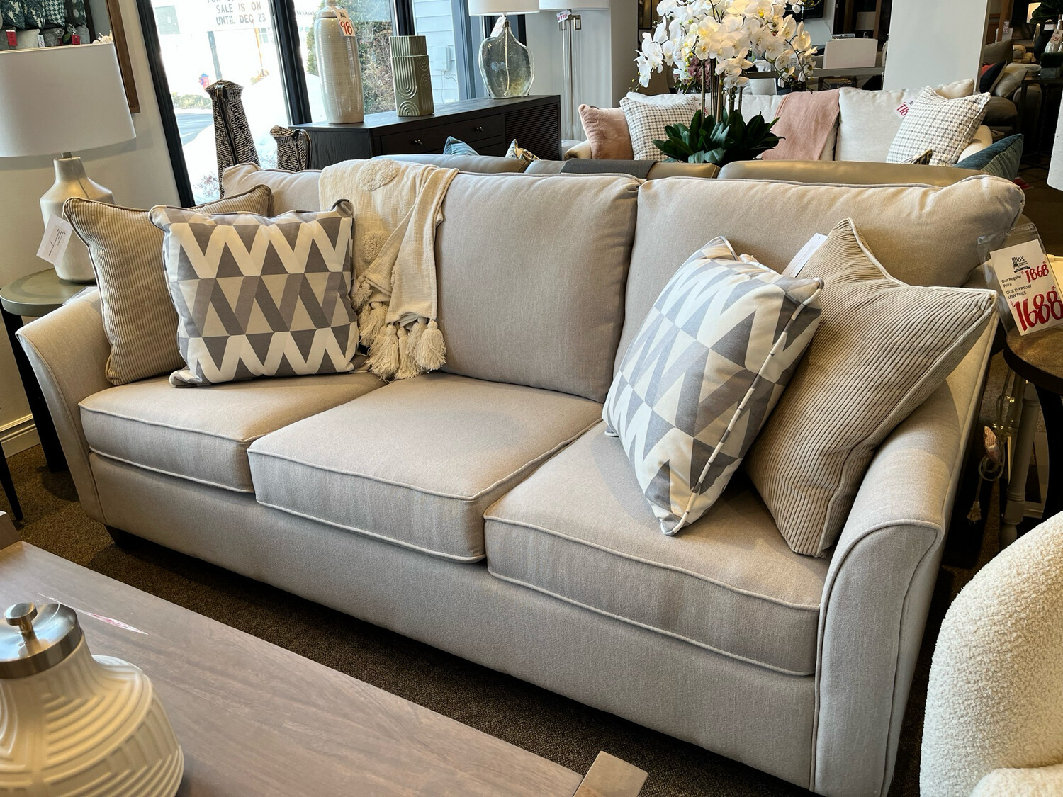 Sofa, Fabric