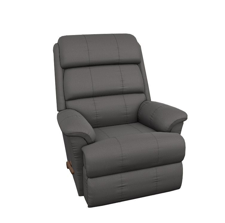 La-Z-boy Rocker Recliner, Leather With Match La-Z-boy Rocker Recliner, Leather With Match