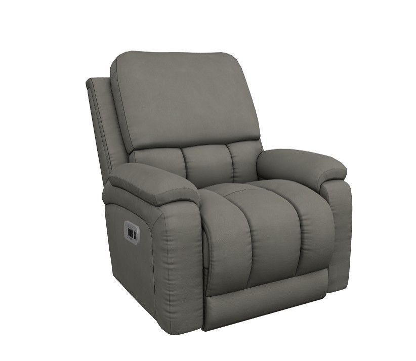 La-Z-boy Power Wall Recliner, Power Head & Lumbar, Leather With Match
