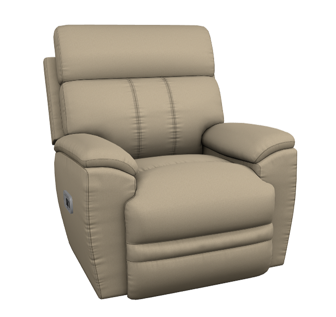 La-Z-boy Power Rocker Recliner, Power Headrest, Fabric