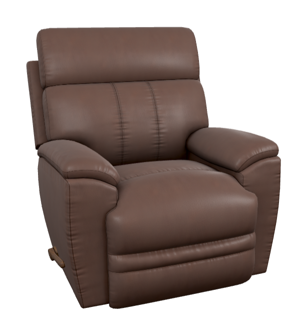 La-Z-boy Rocker Recliner, Leather With Match