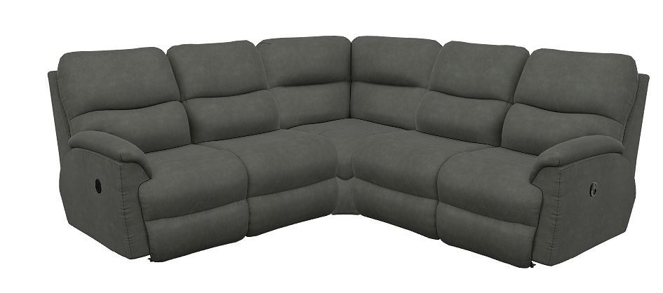 Sectional, Reclining, Fabric