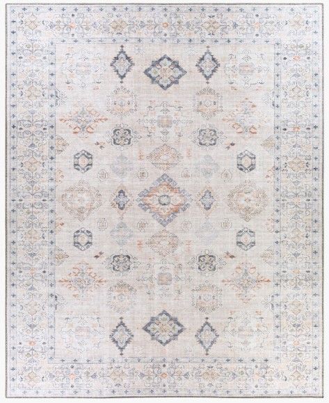 Area Rug (Machine Washable) 7’6”x9’6”