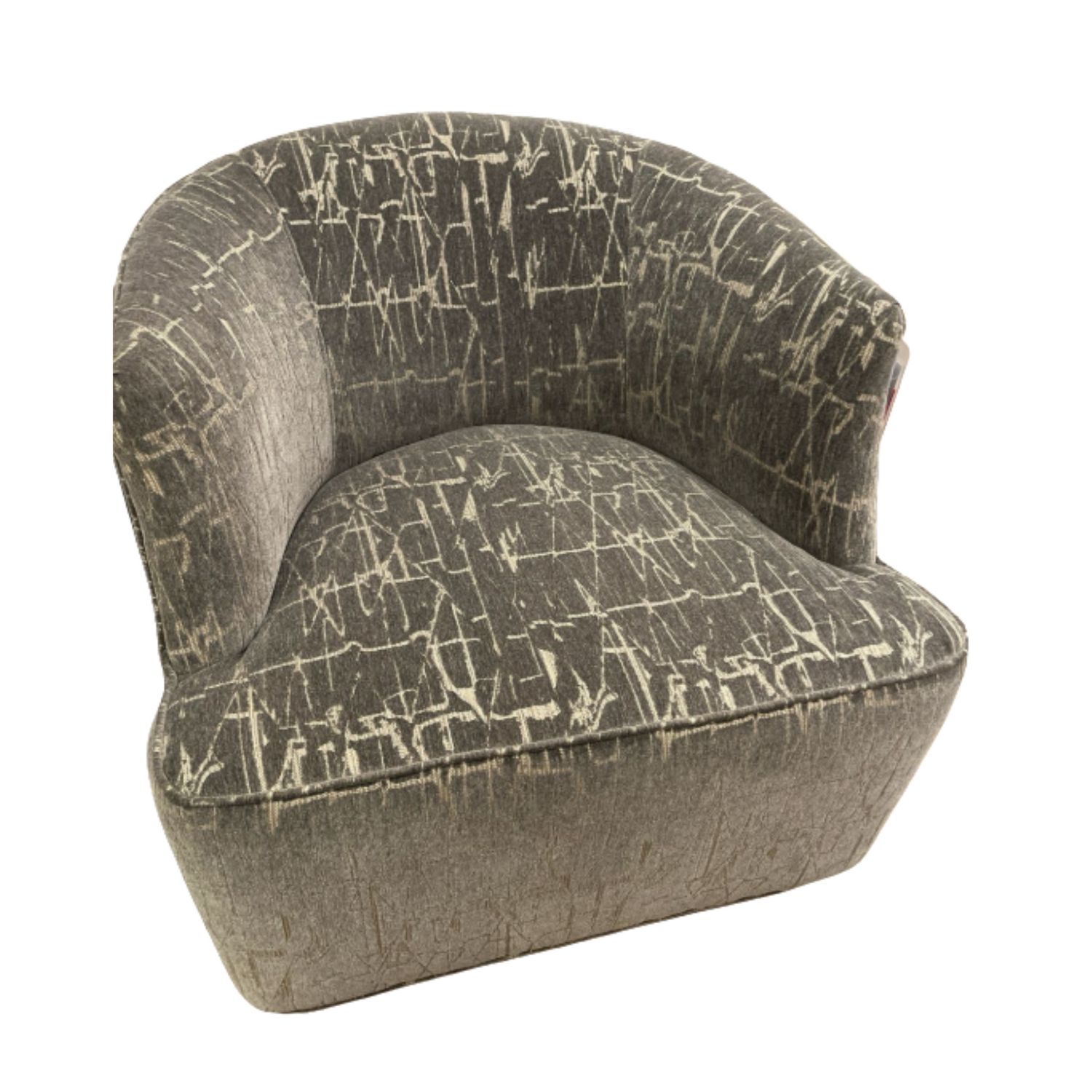 Chair, Swivel, Fabric