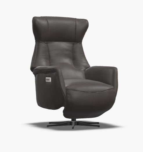 Palliser Power Recliner, Leather with Match