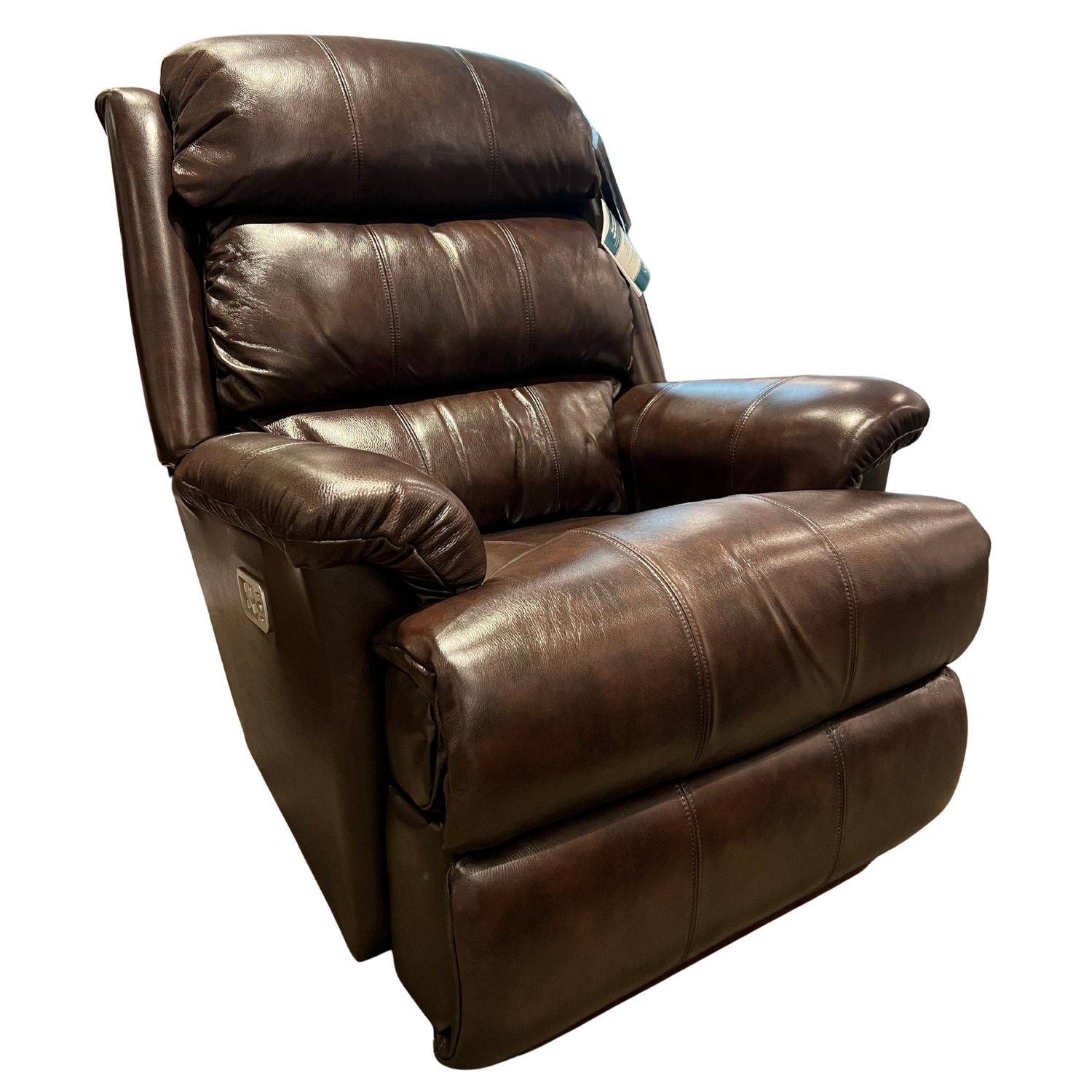 La-Z-boy Power Wall Recliner, Leather with Match