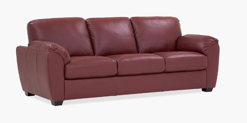 Sofa, Leather with Match