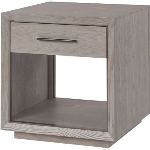 Modern Siltstone End Table Modern Siltstone End Table
