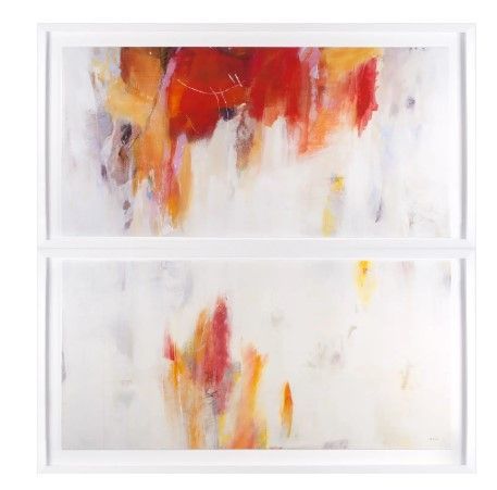 Print Attraction Diptych, Set Of 2