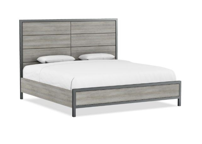 Milestone King Panel Bed