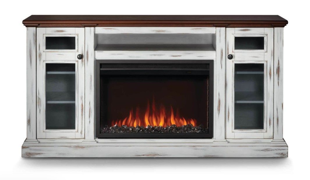 Charlotte Fireplace Media Console