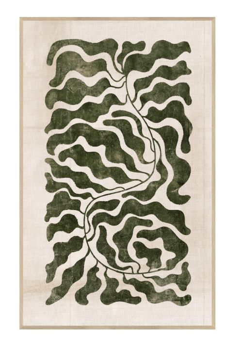 Print Moss Fern III