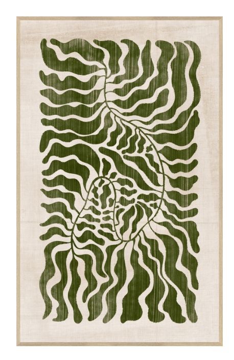 Print Moss Fern II