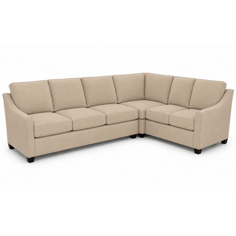Custom Upholstery Gilbert Sectional, Fabric