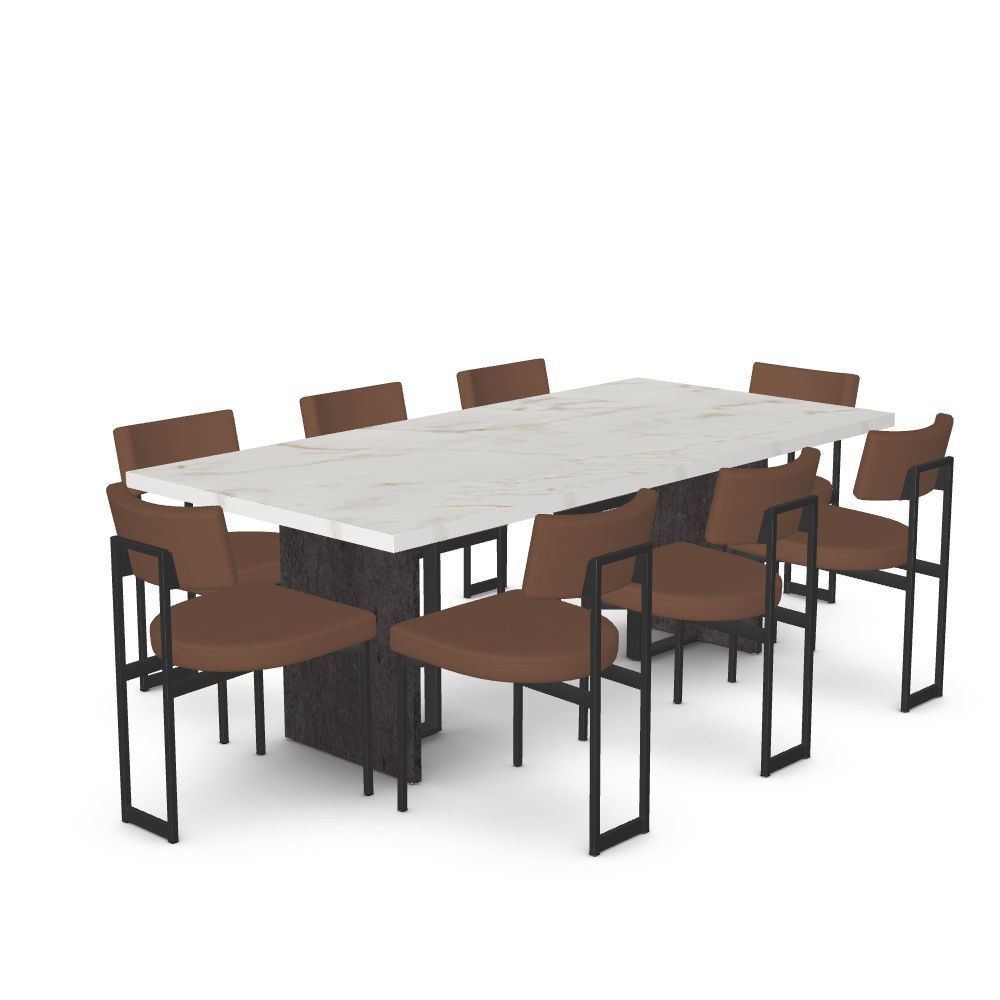Amisco 9 Piece Dining Set