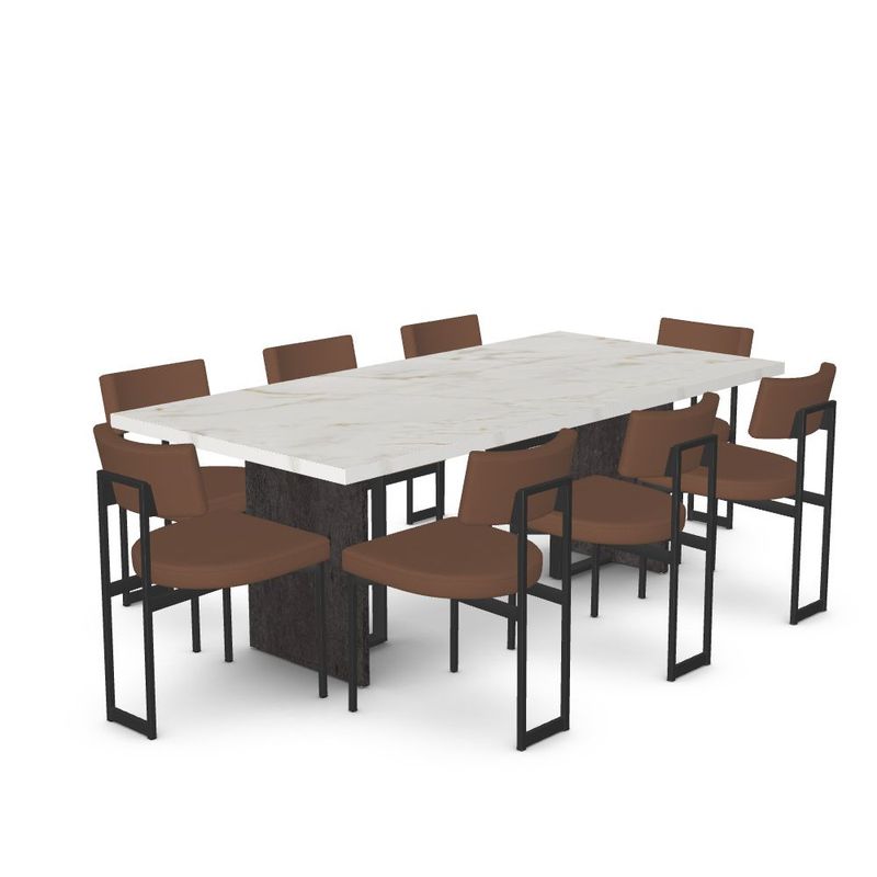 Amisco 9 Piece Dining Set
