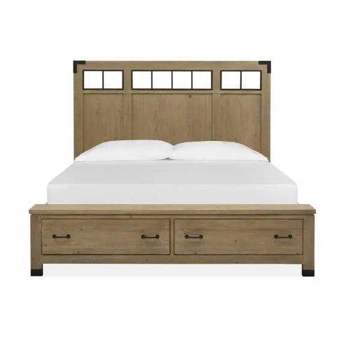 Madison Heights Queen Panel Storage Bed
