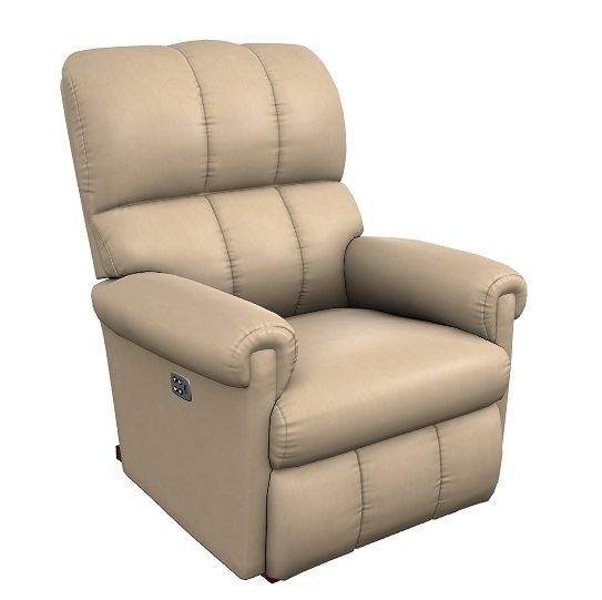 La-Z-boy Power Rocker Recliner, Leather with Match La-Z-boy Power Rocker Recliner, Leather with Match