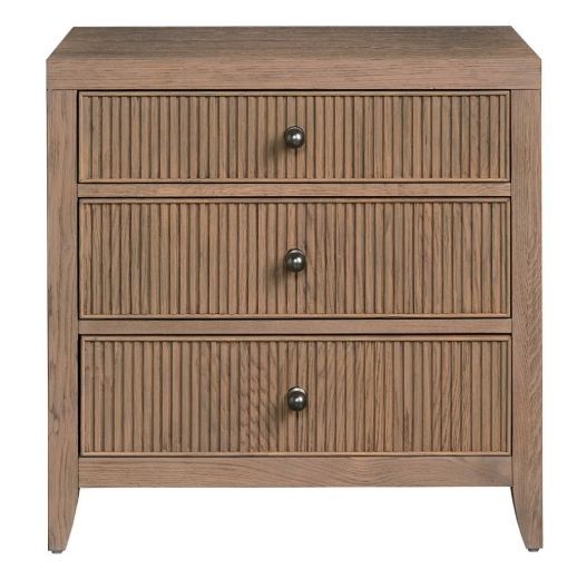 Avaline Carmen Three Drawer Nightstand Avaline Carmen Three Drawer Nightstand