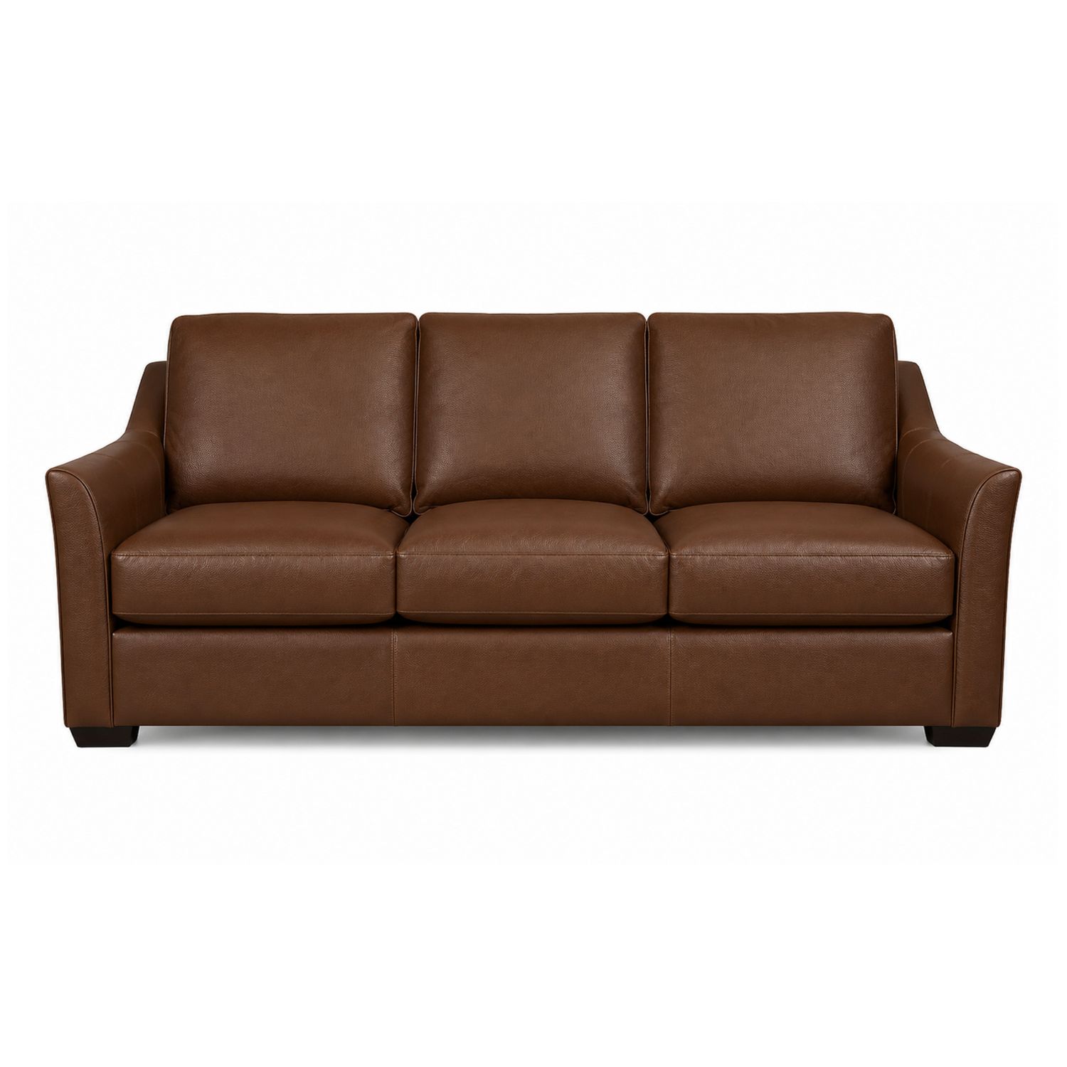 Custom Upholstery Gilbert Sofa, Leather