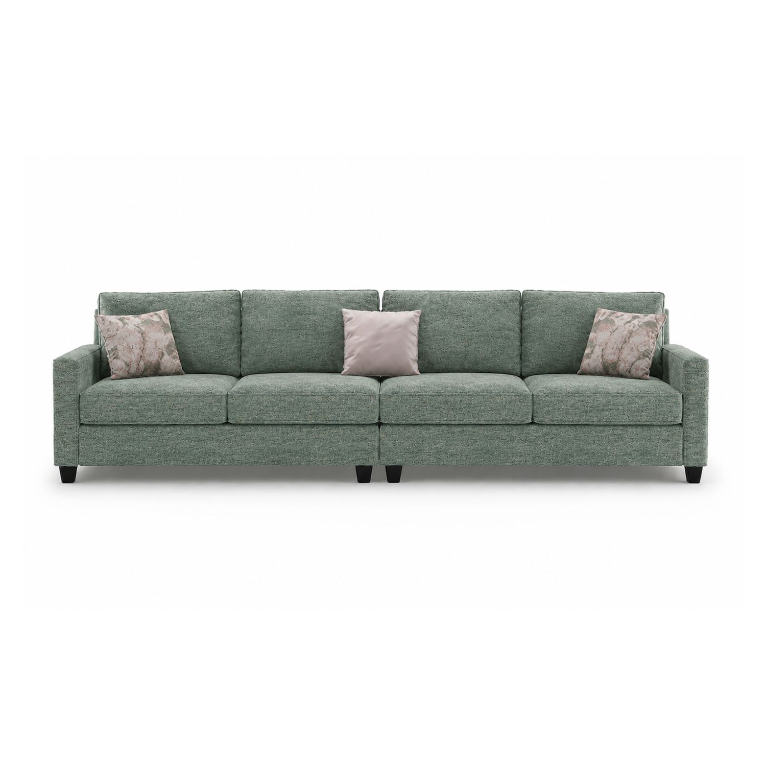 Adesso Grayson Sectional/Long Sofa, Fabric