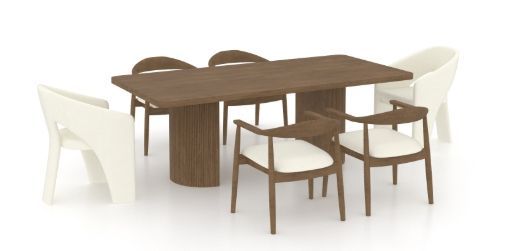 Dining Set, 7 Piece