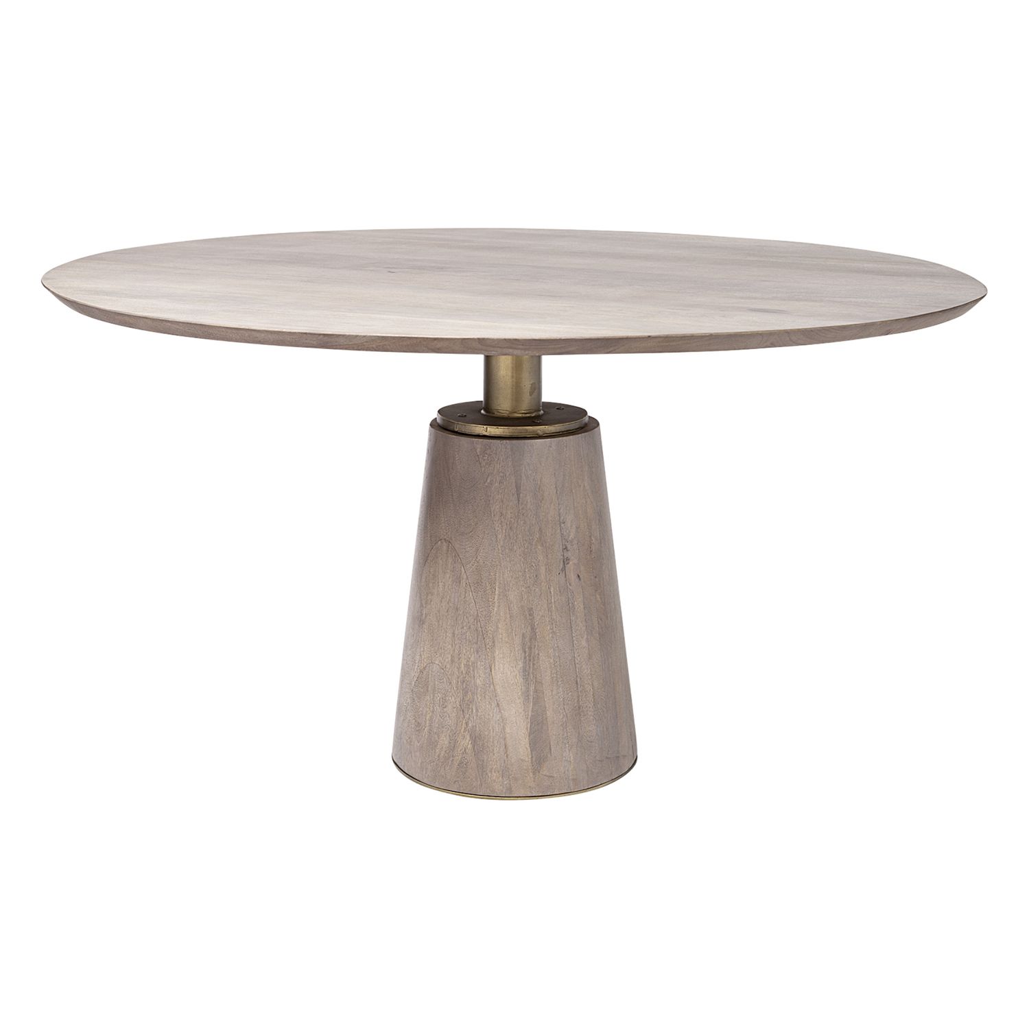 Maxwell II 54" Round Solid Wood Top Dining Table