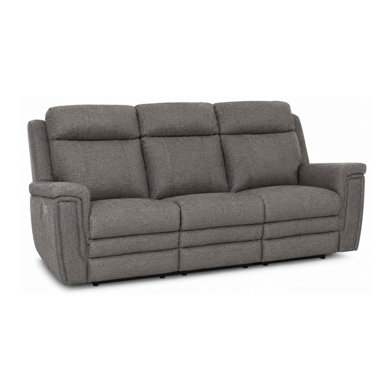 Palliser Asher Power Sofa w/ Headrest and Lumbar, Fabric