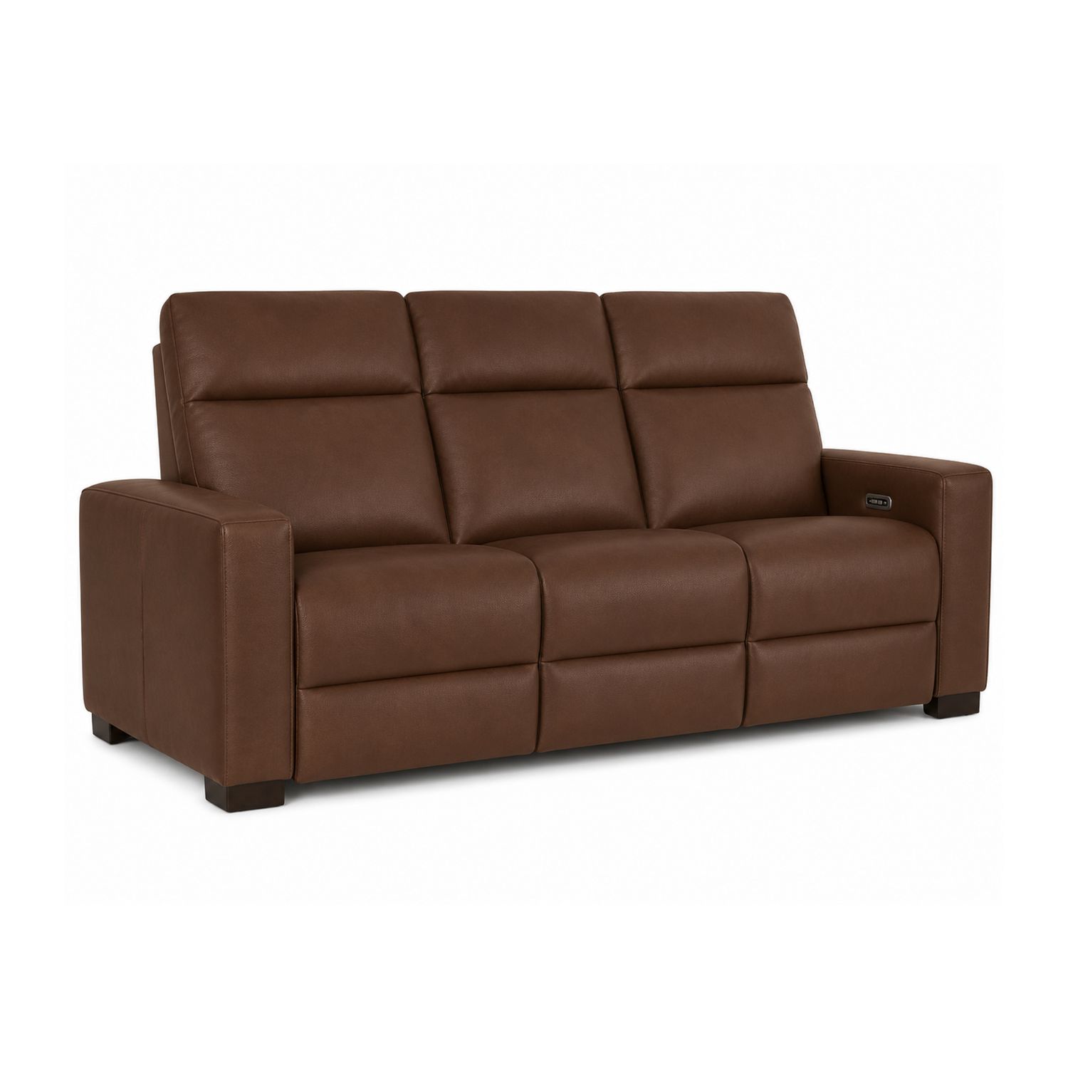 La-Z-Boy Acadia Power Reclining Sofa w/ Headrest, Leather La-Z-Boy Acadia Power Reclining Sofa w/ Headrest, Leather