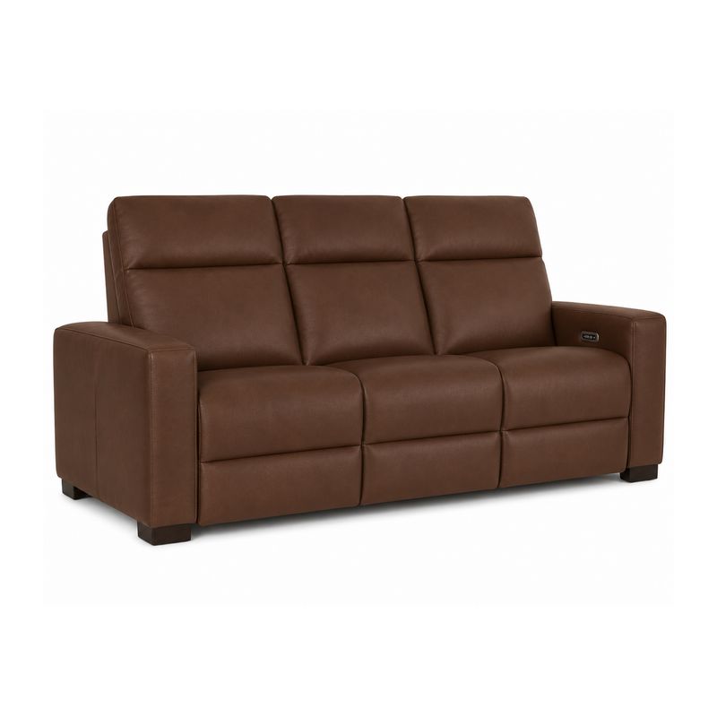 La-Z-Boy Acadia Power Reclining Sofa w/ Headrest, Leather