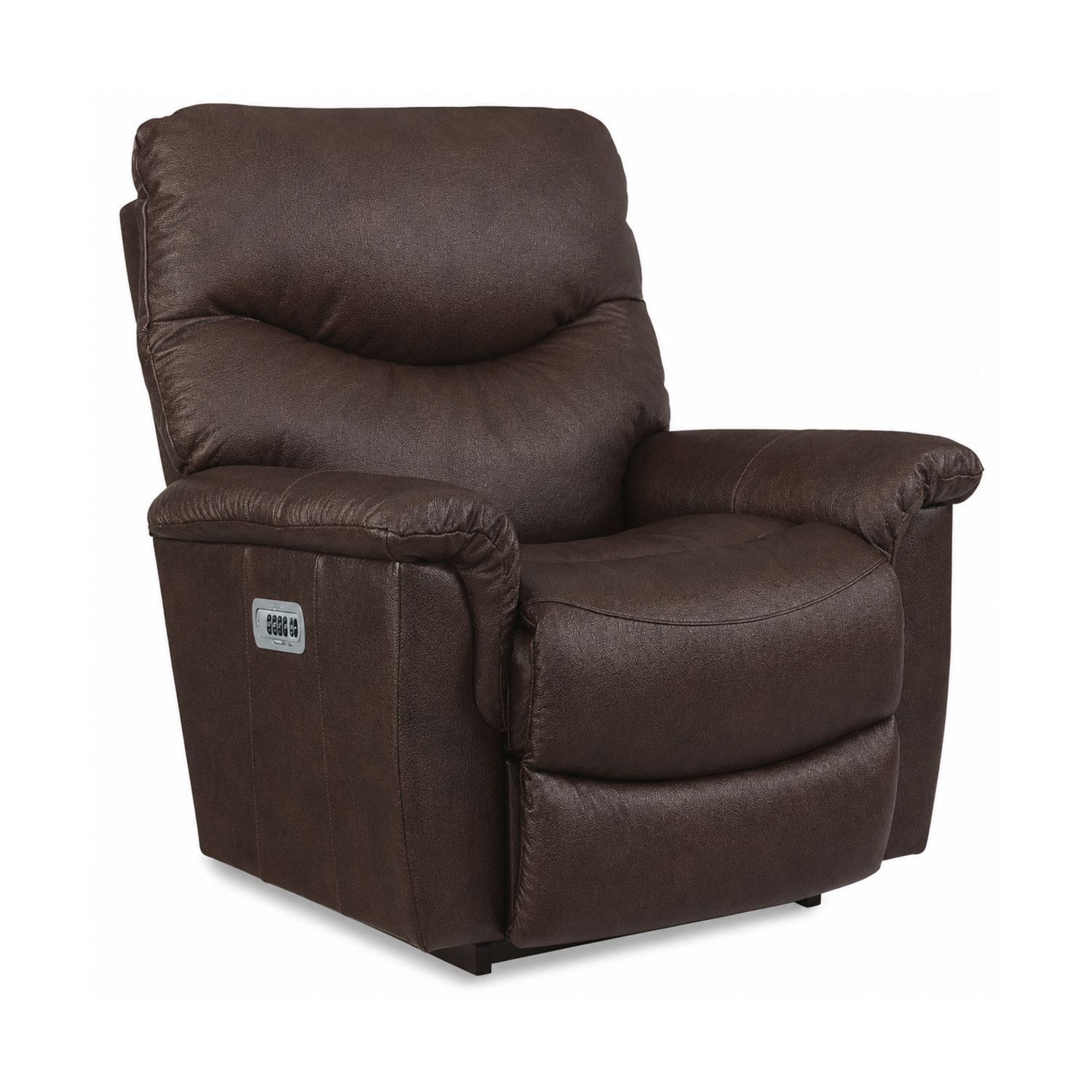 La-Z-Boy James Power Rocker Recliner w/ Headrest & Lumbar, Leather