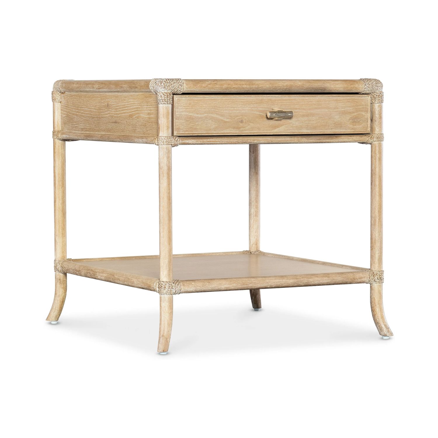 Retreat Pole Rattan End Table