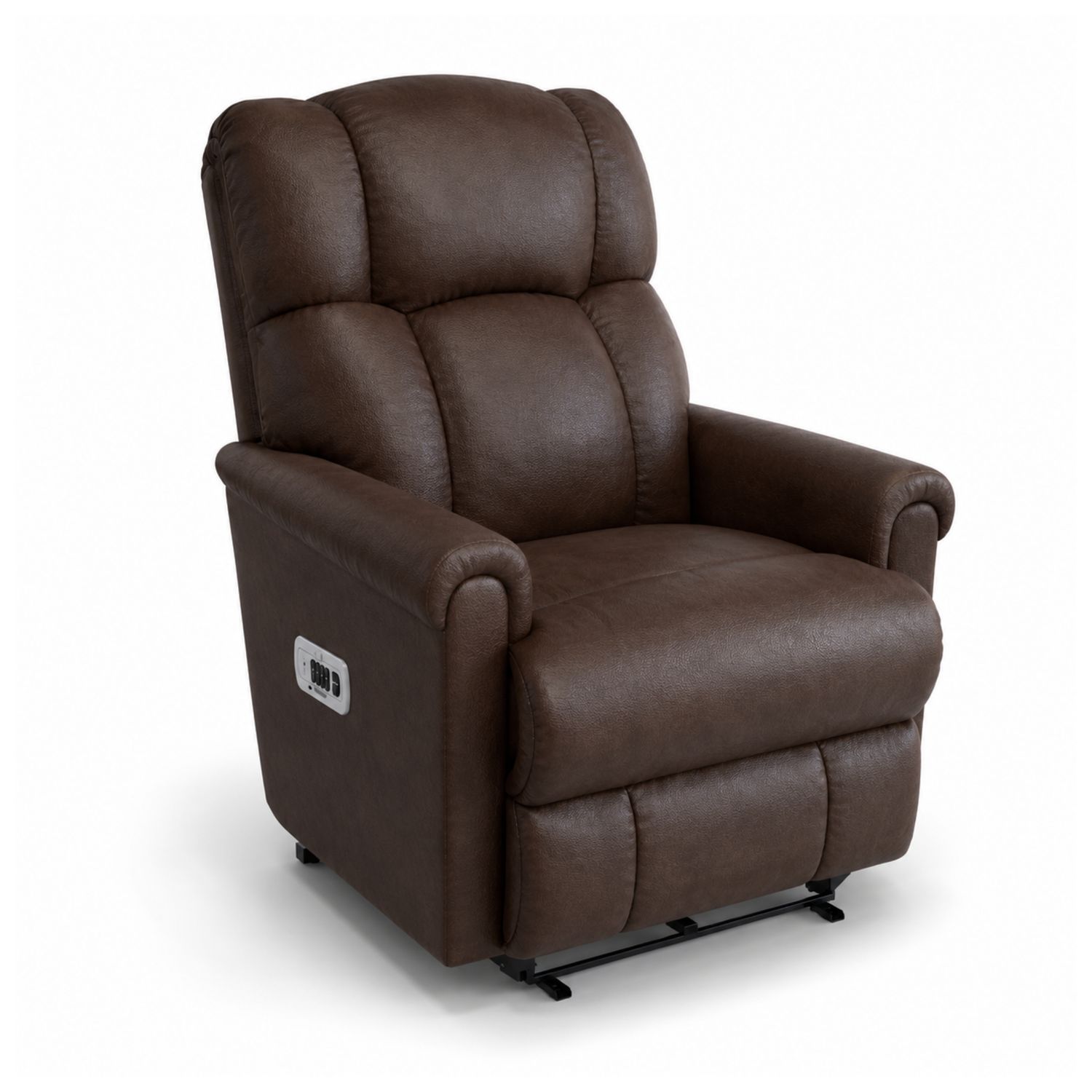 La-Z-Boy Pinnacle Power Recliner w/ Headrest & Lumbar, Leather La-Z-Boy Pinnacle Power Recliner w/ Headrest & Lumbar, Leather
