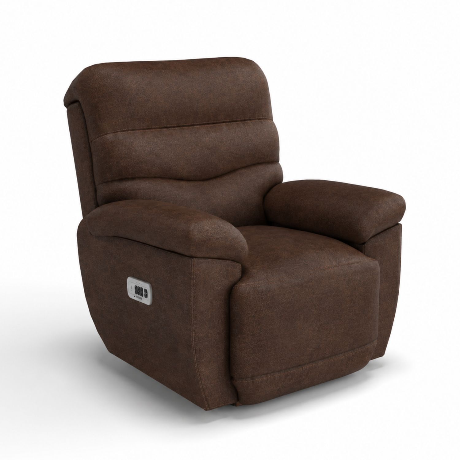 La-Z-Boy Joshua Power Rocker Recliner w/ Headrest & Lumbar, Leather La-Z-Boy Joshua Power Rocker Recliner w/ Headrest & Lumbar, Leather