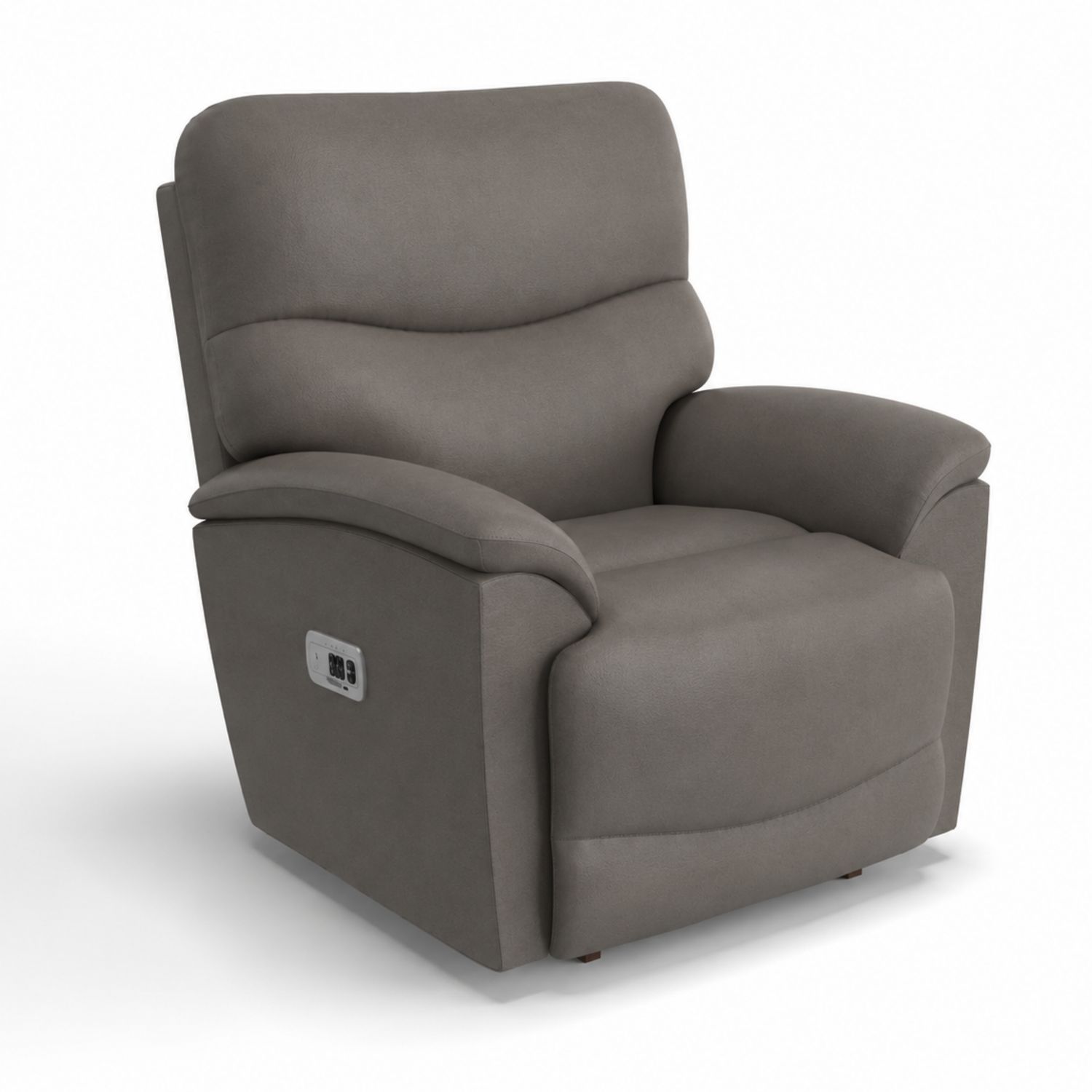 La-Z-Boy Trouper Power Rocker Recliner w/ Headrest, Leather