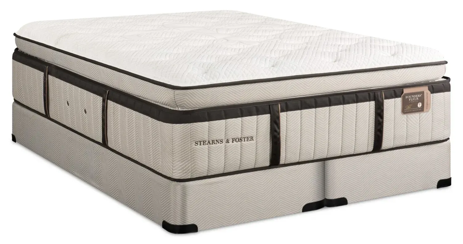 Stearns & Foster, Swansea Ultra Luxury Euro-PillowTop Soft Mattress