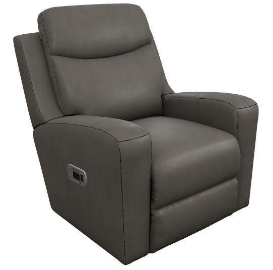 La-Z-Boy Emmons Power Rocker Recliner w/ Headrest & Lumbar, Leather La-Z-Boy Emmons Power Rocker Recliner w/ Headrest & Lumbar, Leather