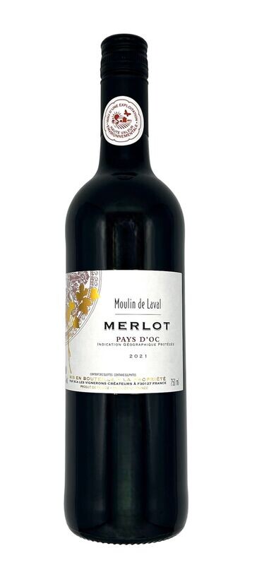 Moulin de Laval Merlot, France