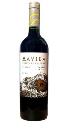 Mavida Merlot Vineyard Reserve, Curico Valley, Chile (VG)