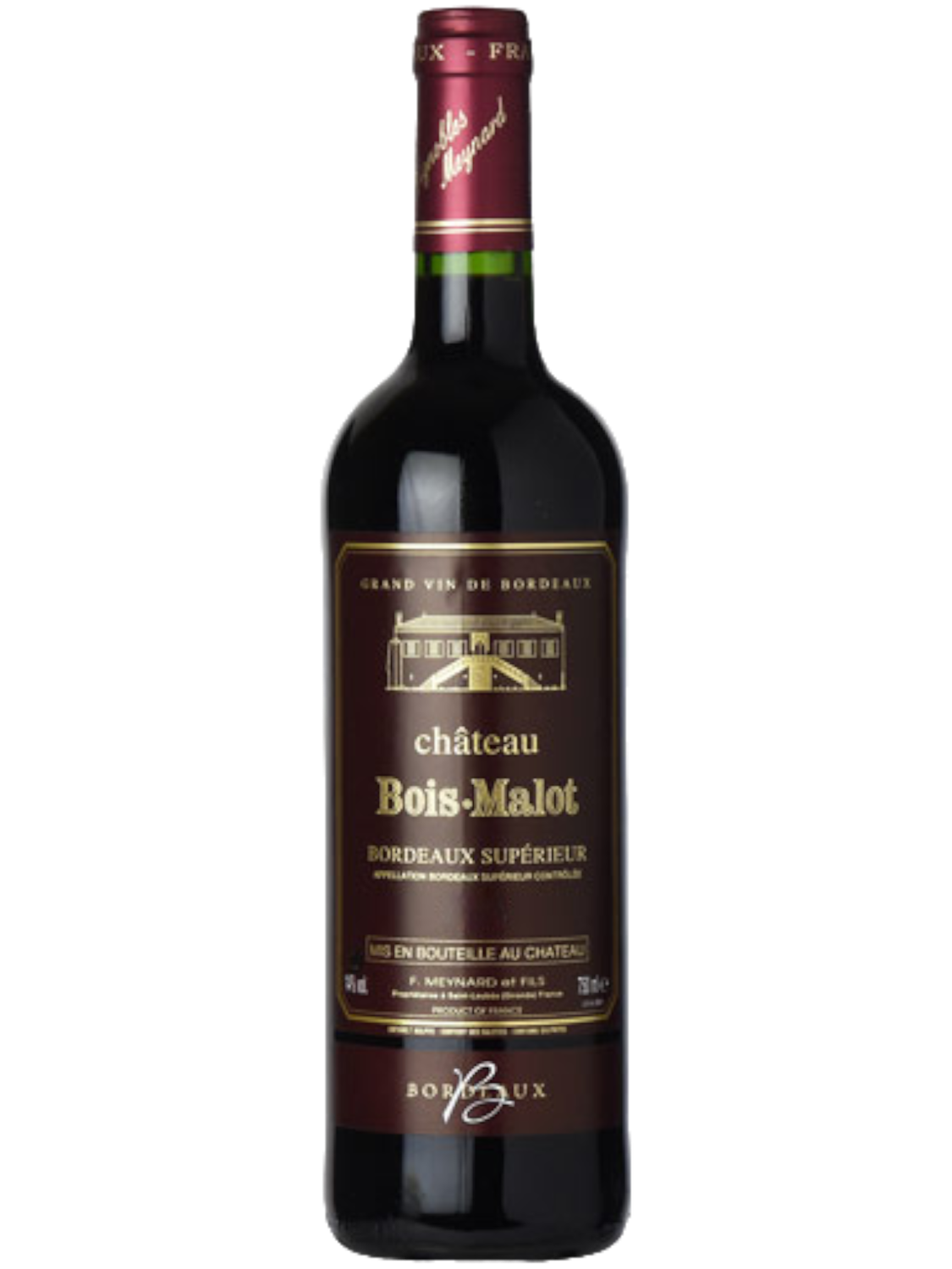 Chateau Bois Malot Rouge, Bordeaux, France