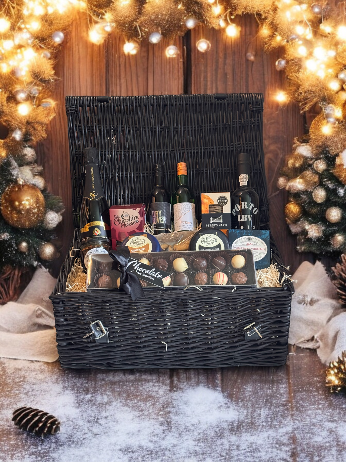 "That's a Wrap" 18" Luxury Hamper