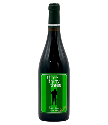 Three Thirty Three Syrah by Graham Gooch, France
