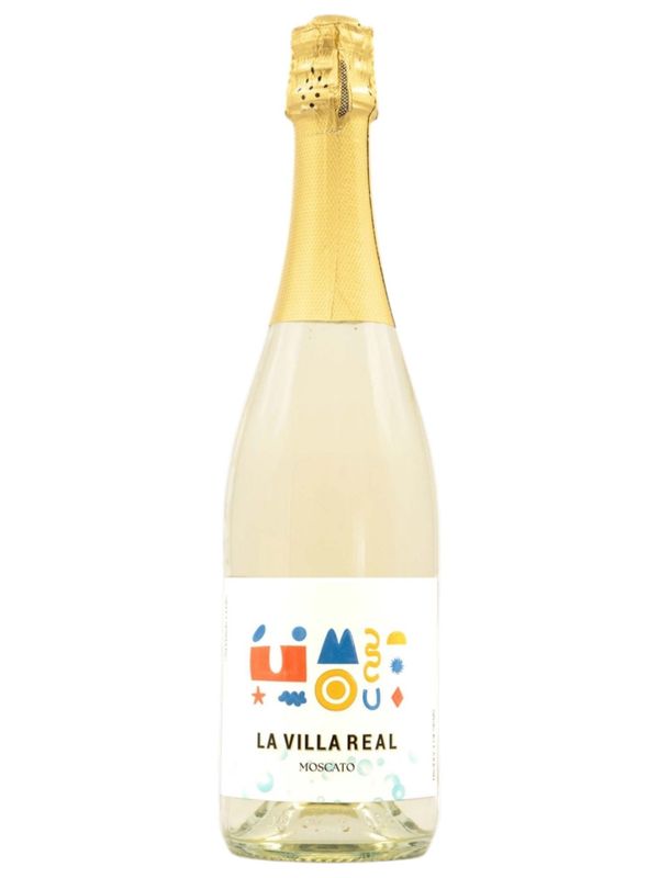 La Villa Real Sparkling Moscatel, La Mancha, Spain (VG)
